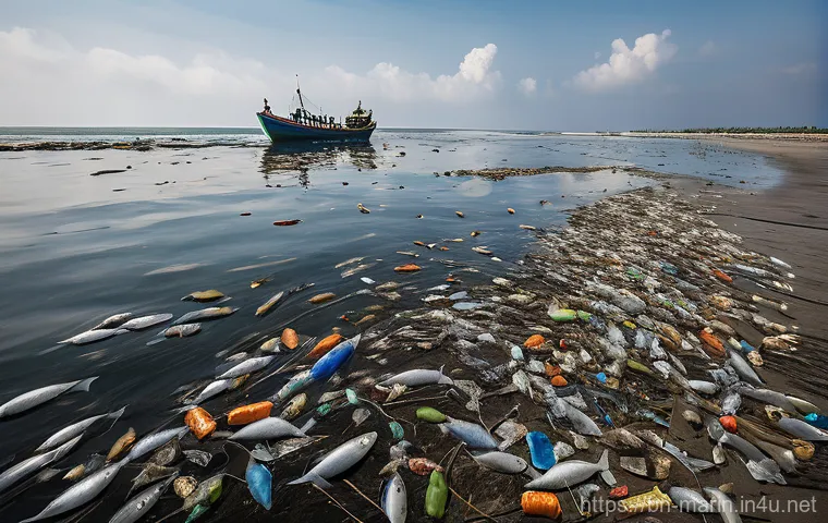 해양학 기후 변화 관측 - **Prompt for Coral Bleaching and Threatened Marine Life:**
    "An ethereal and slightly melancholic...